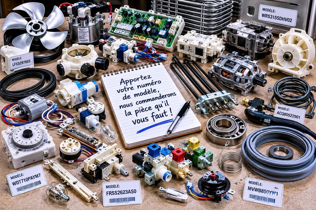 pièces d'électroménagers